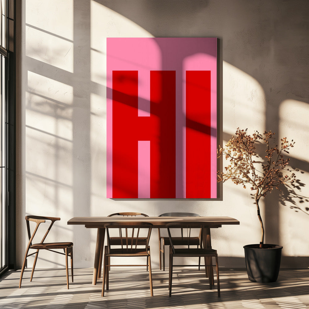 Bold Greeting | Canvas