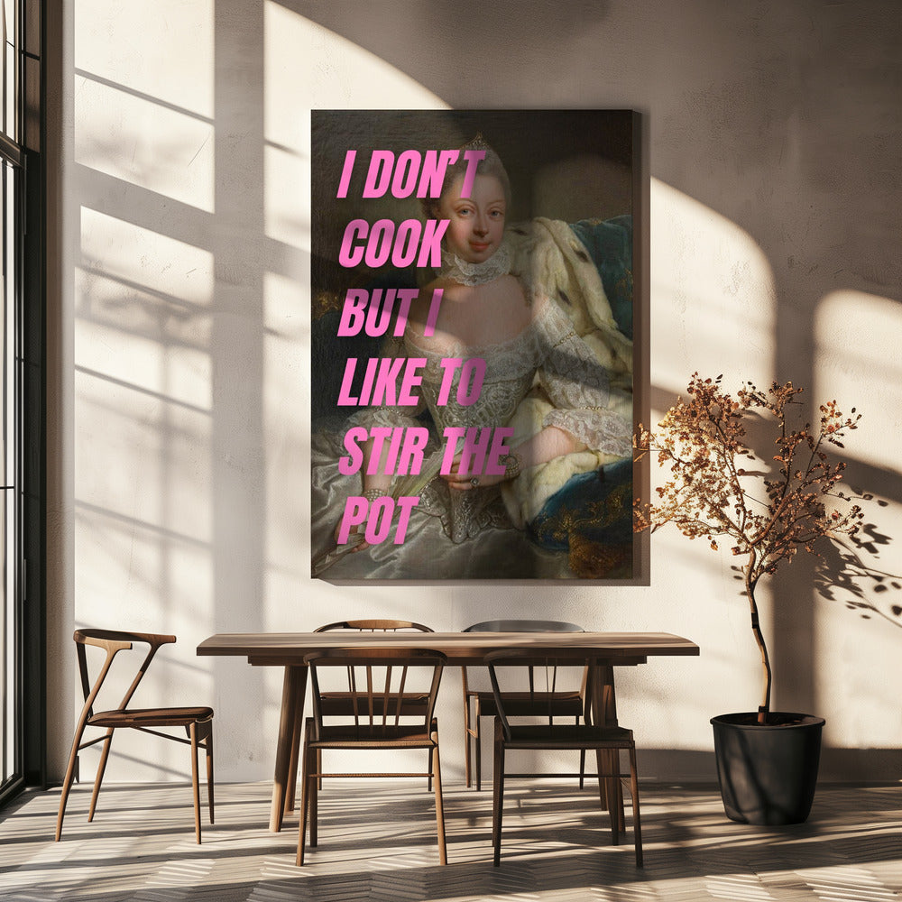 Royal Mischief | Canvas