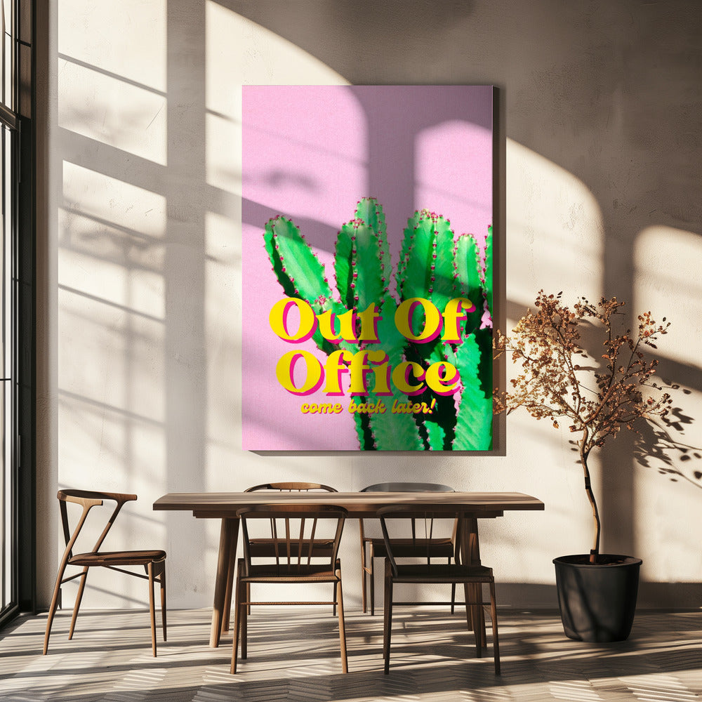 Vibrant Green Cactus | Canvas