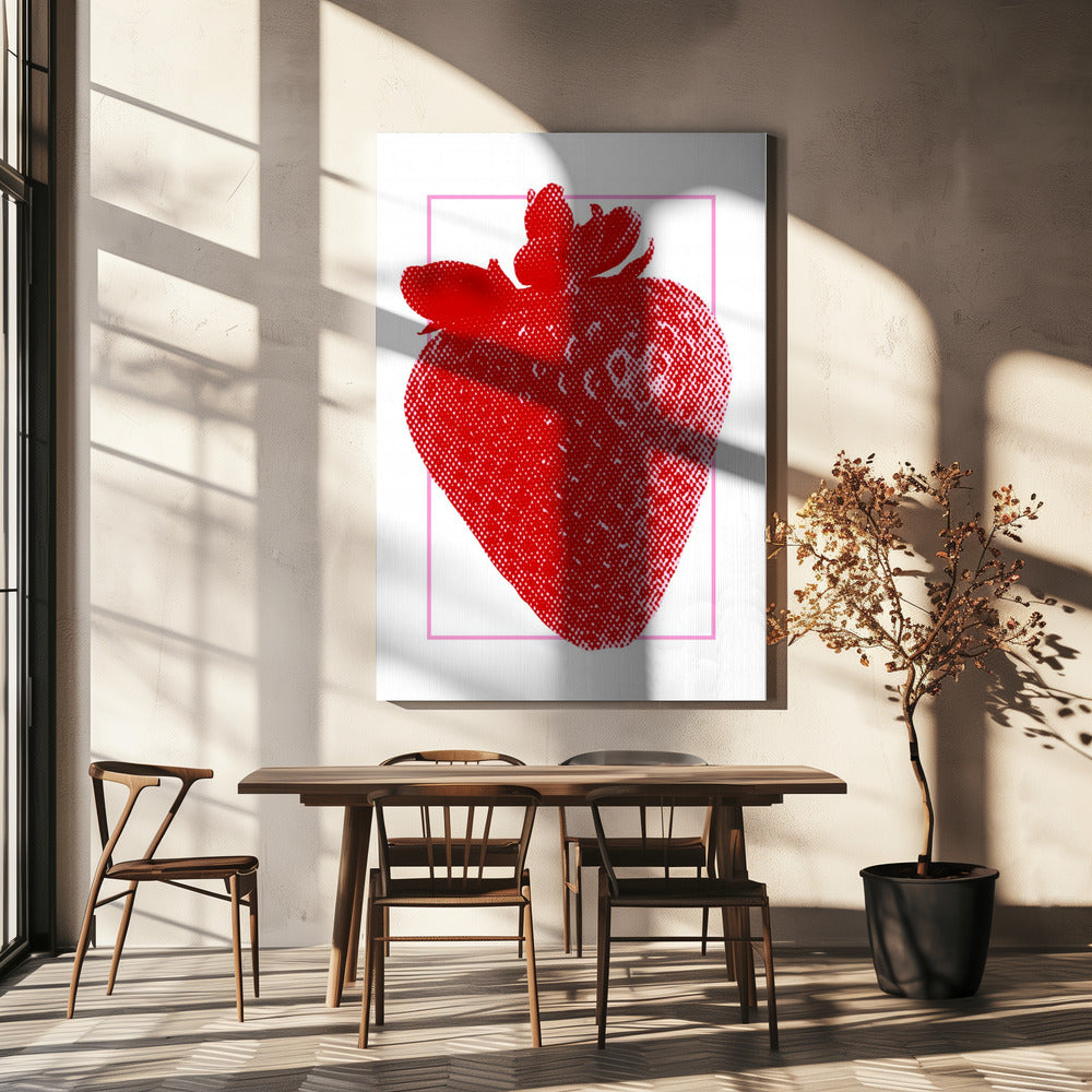 Red Strawberry | Canvas