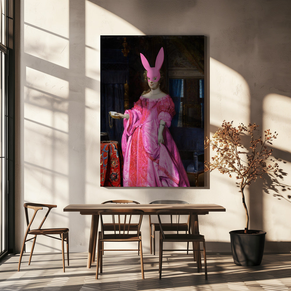 Pink Masquerade Duchess | Canvas