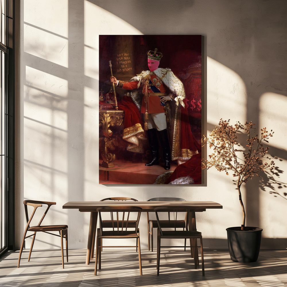Royal Figure in Regalia | Canvas