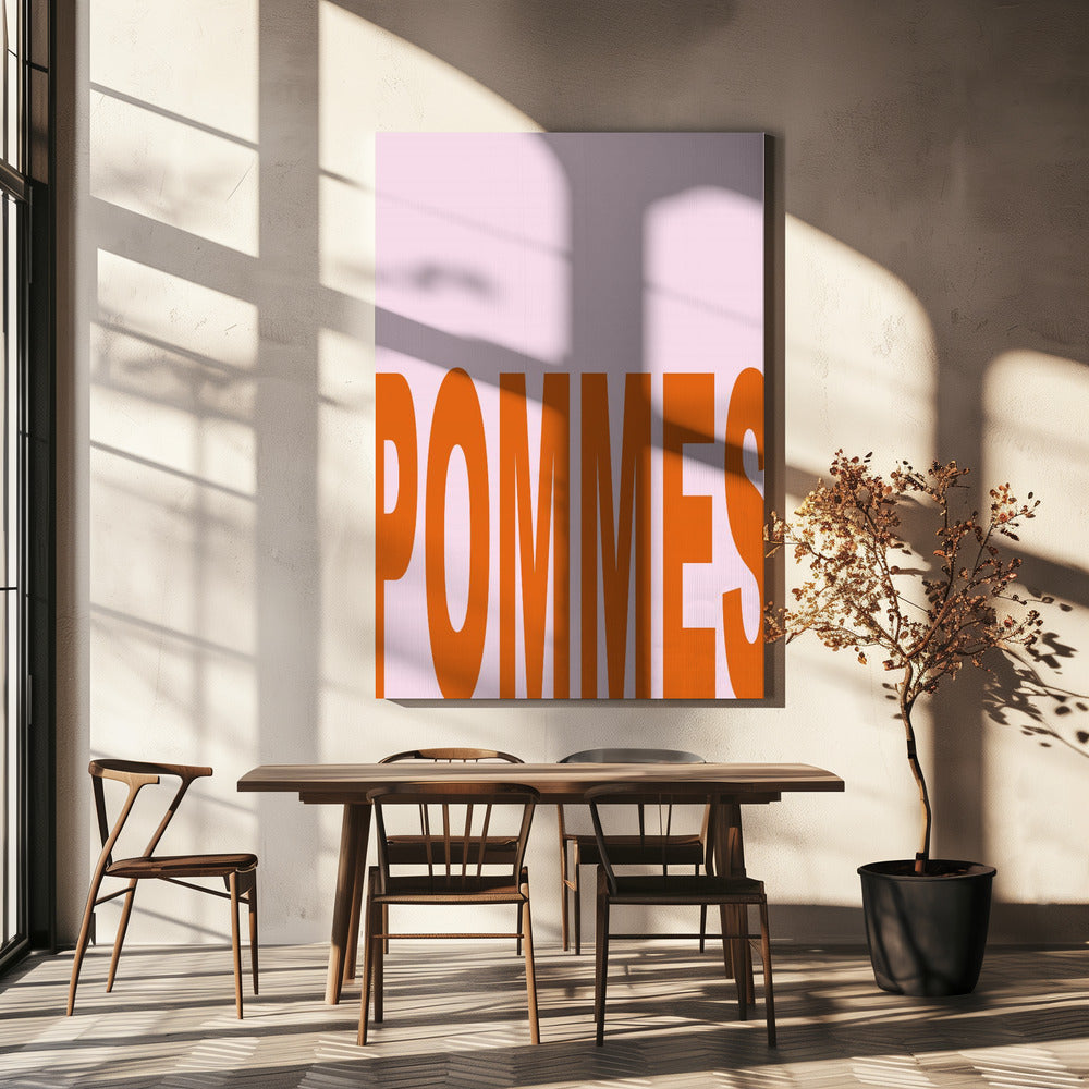Bold Pommes Essence | Canvas