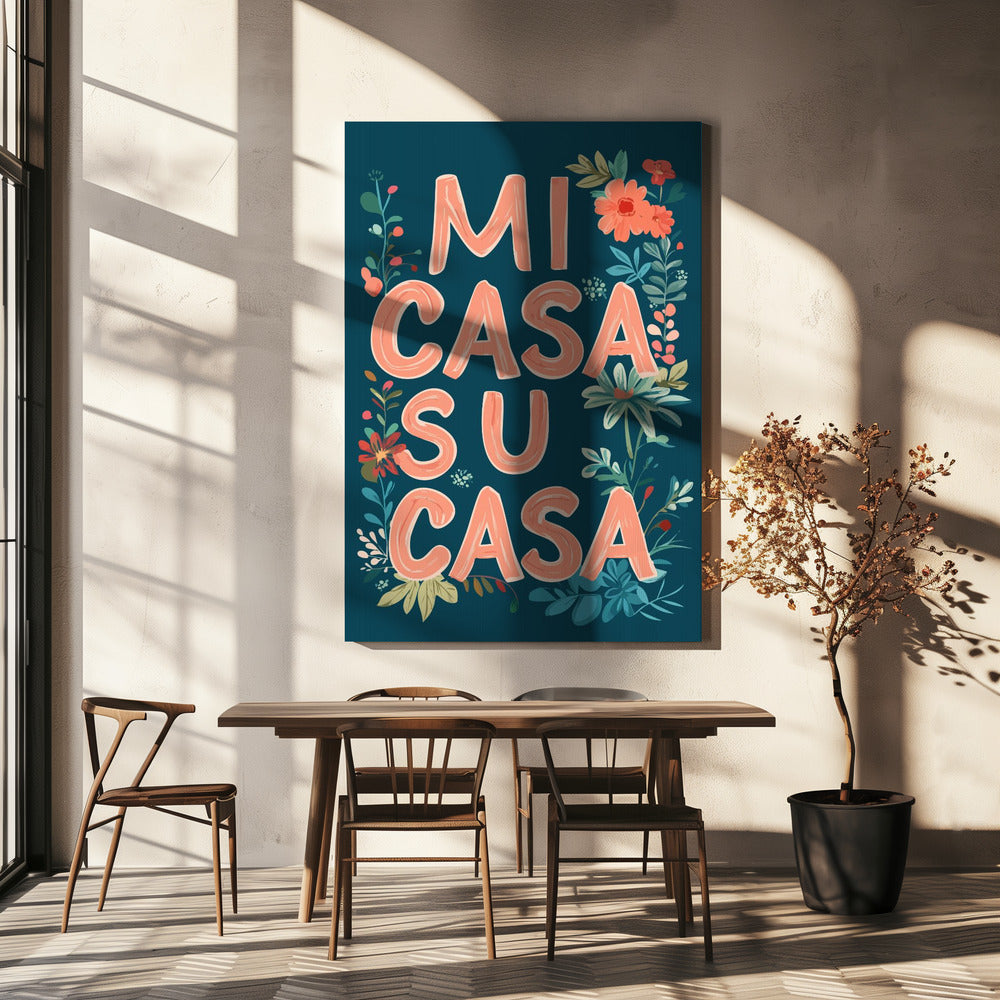 Welcome Blooms | Canvas