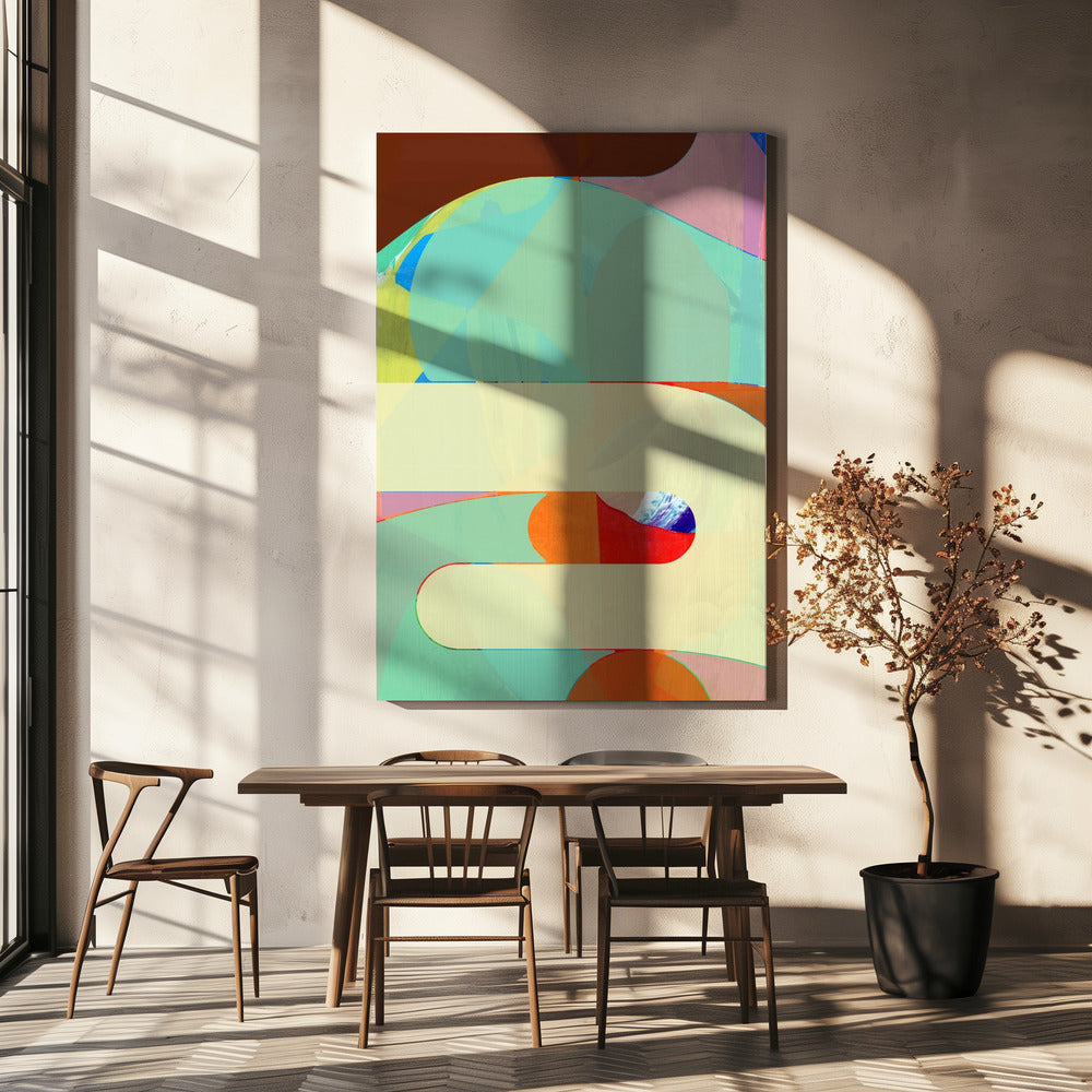 Colorful Geometric Shapes | Canvas