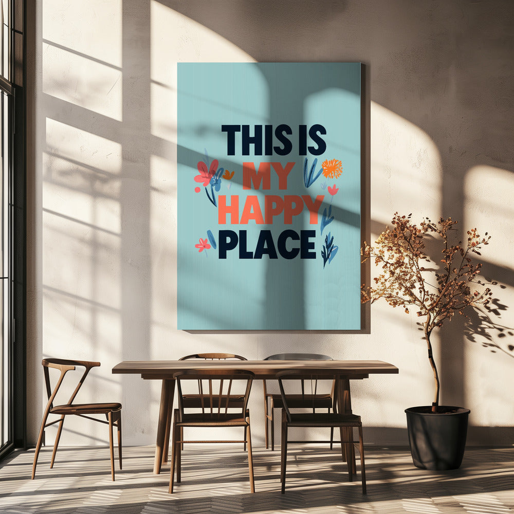 This Is My Happy Place | Canvas