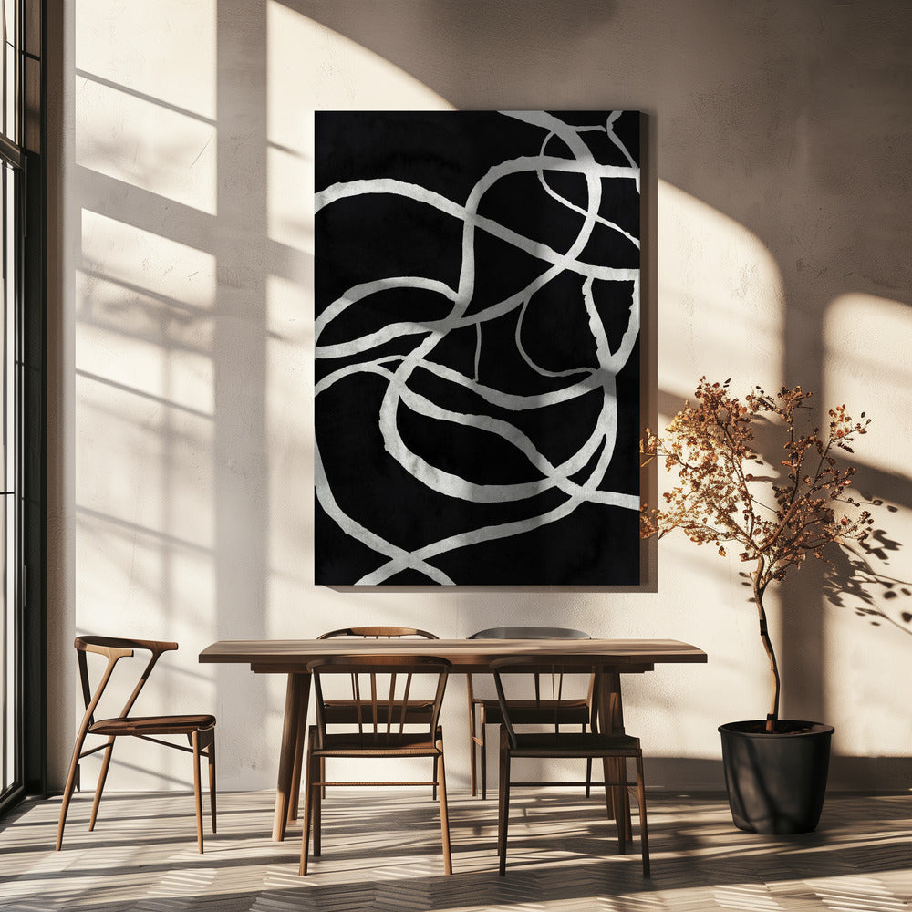 Curved Chaos | Canvas