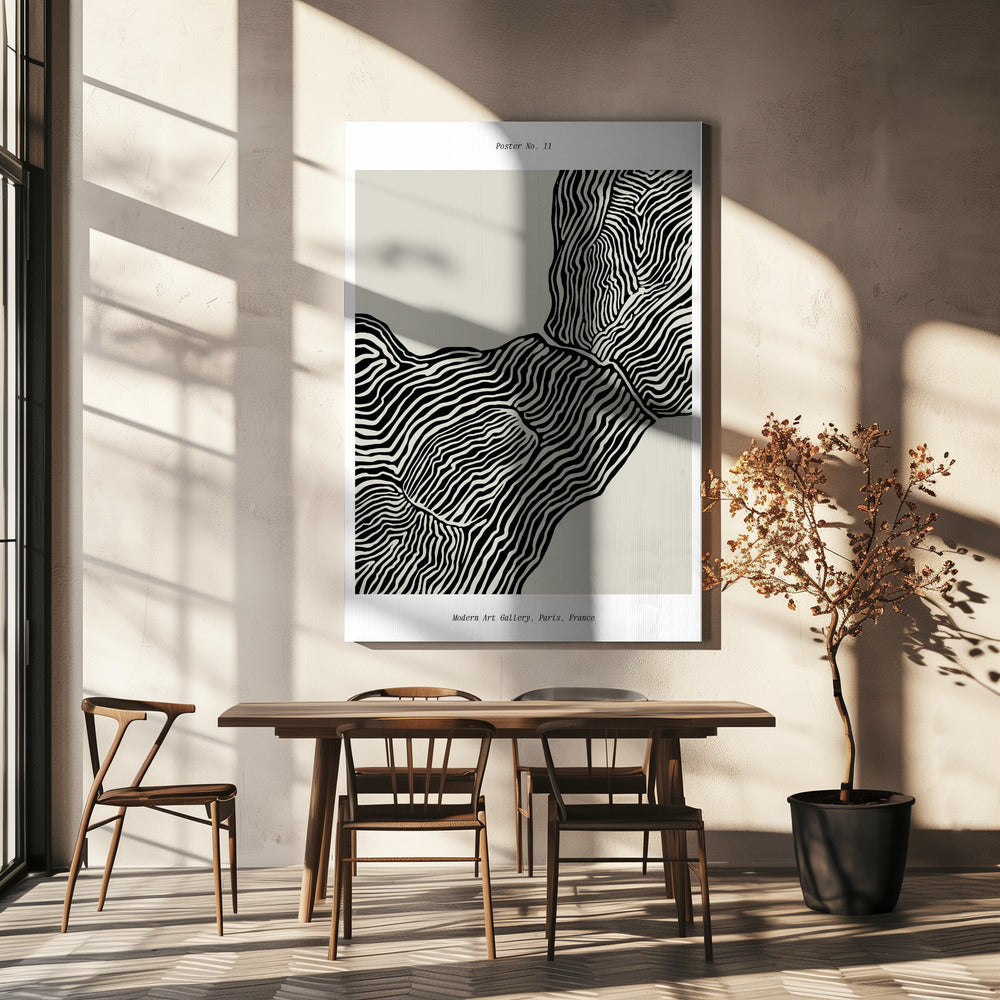Flowing Contours | Canvas