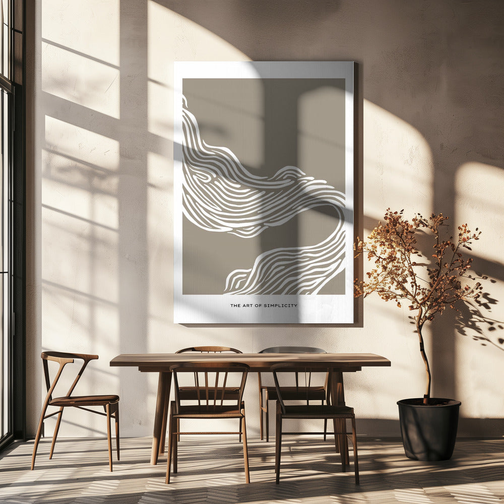 Flowing Lines | Canvas
