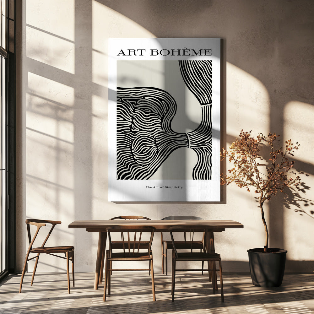 Flowing Stripes | Canvas