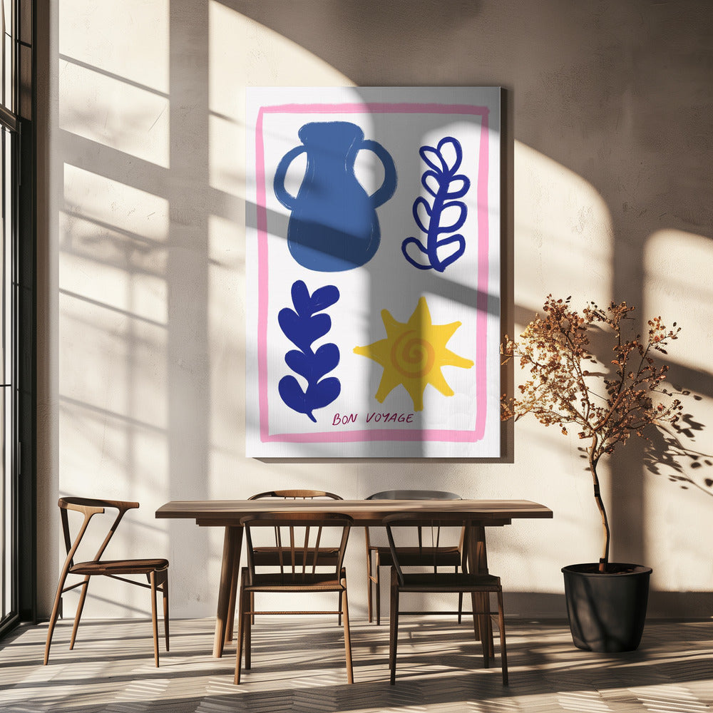 Bon Voyage Symbols | Canvas