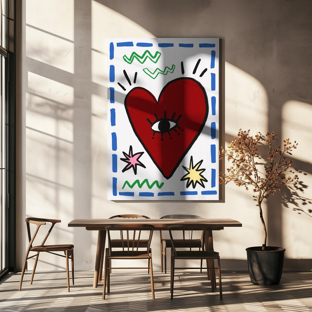 Heart&#039;s Vision | Canvas