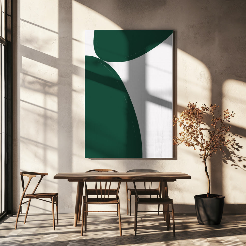 Green Minimalism | Canvas