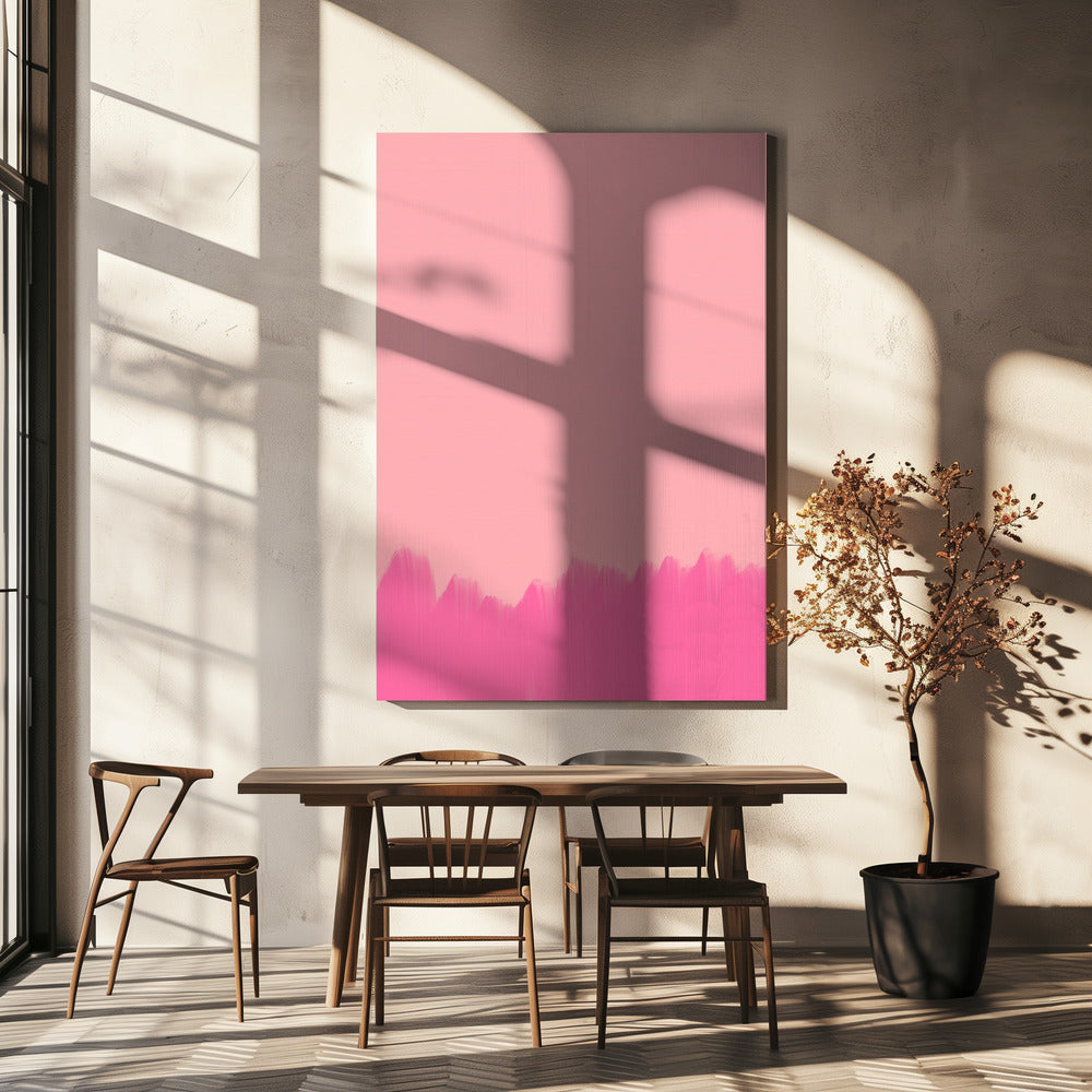 Blush Horizon | Canvas