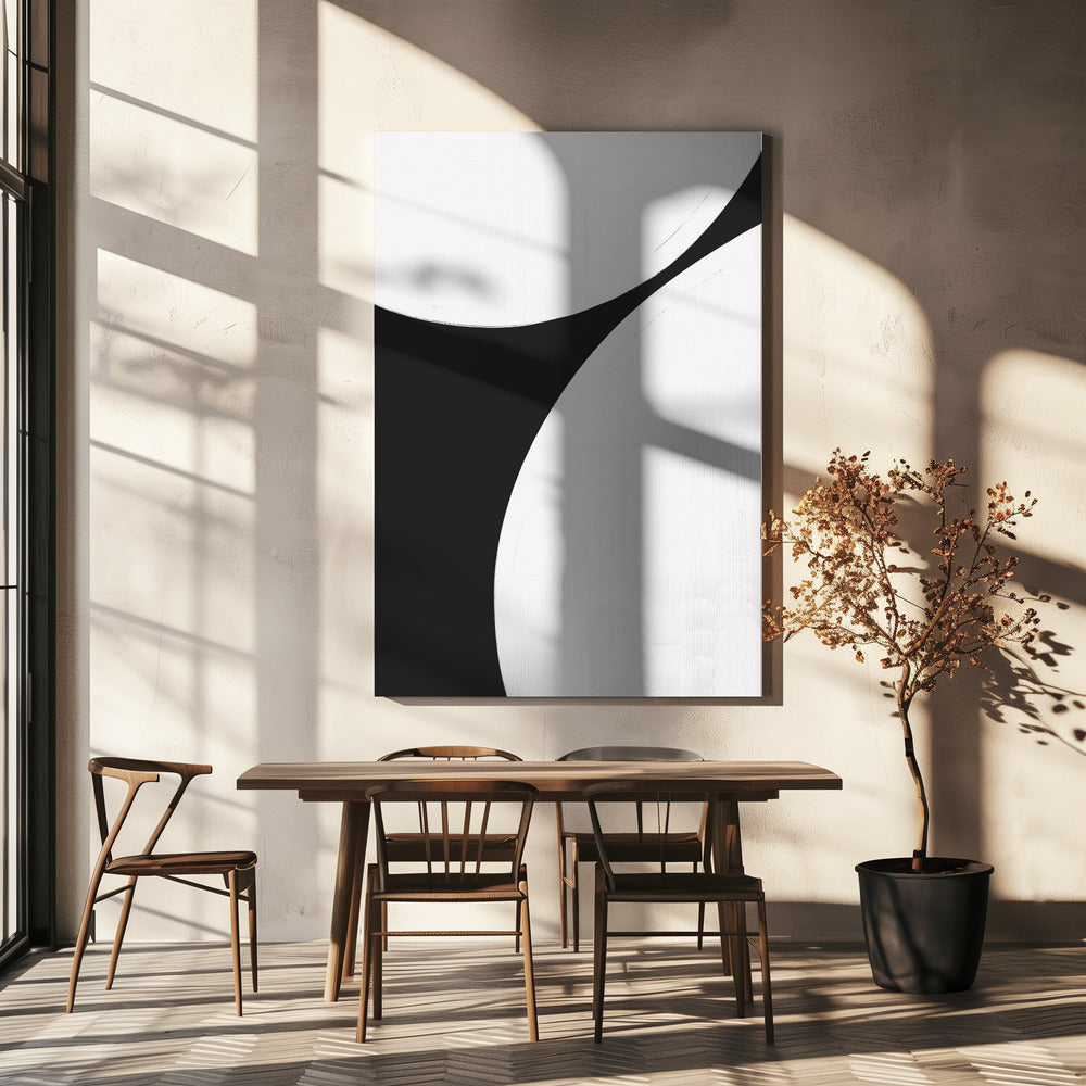 Monochrome Harmony | Canvas