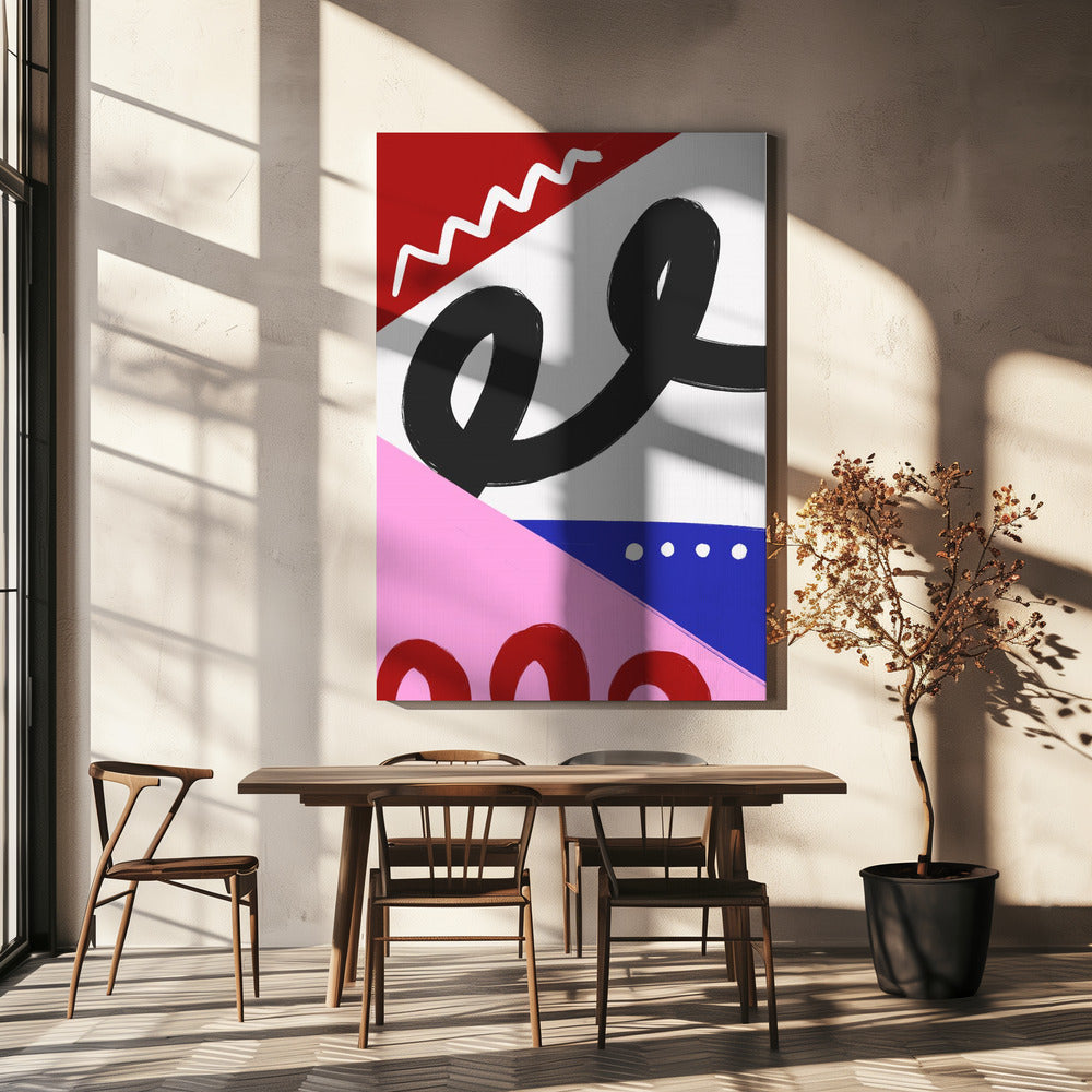 Colorful Curves | Canvas