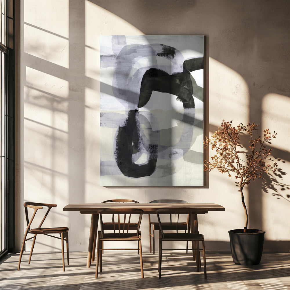 Black and White Gestures | Canvas