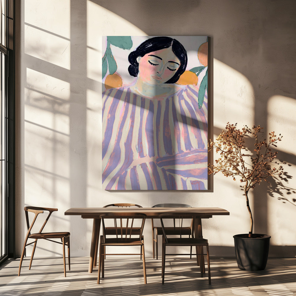 Tranquil Stripes | Canvas