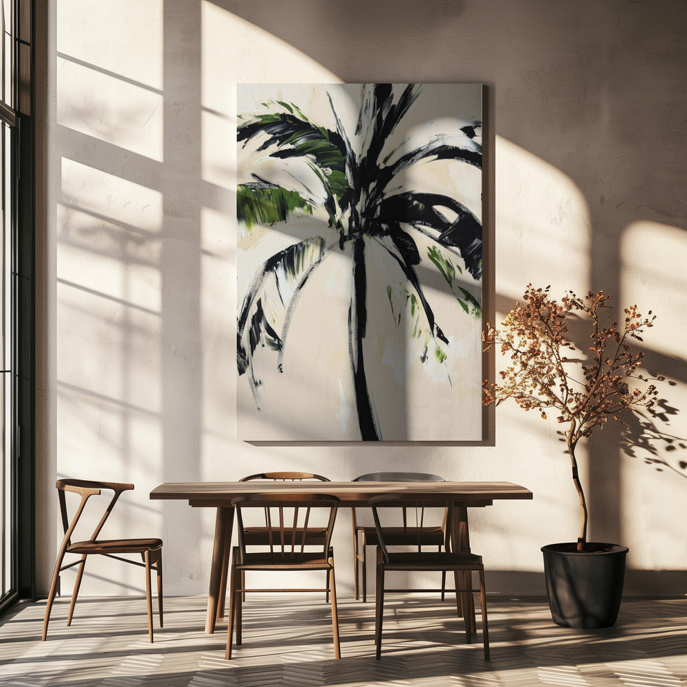 Abstract Palm Tree | Canvas