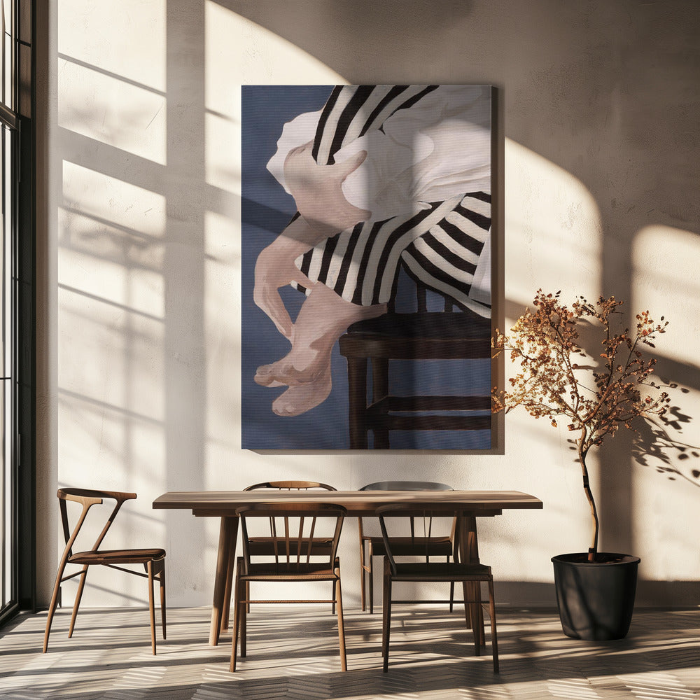 Figure Seated on a Chair | Canvas
