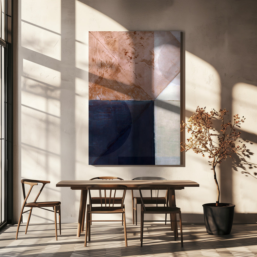 Abstract Geometric Pattern | Canvas