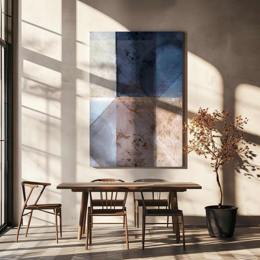 Abstract Geometric Pattern | Canvas