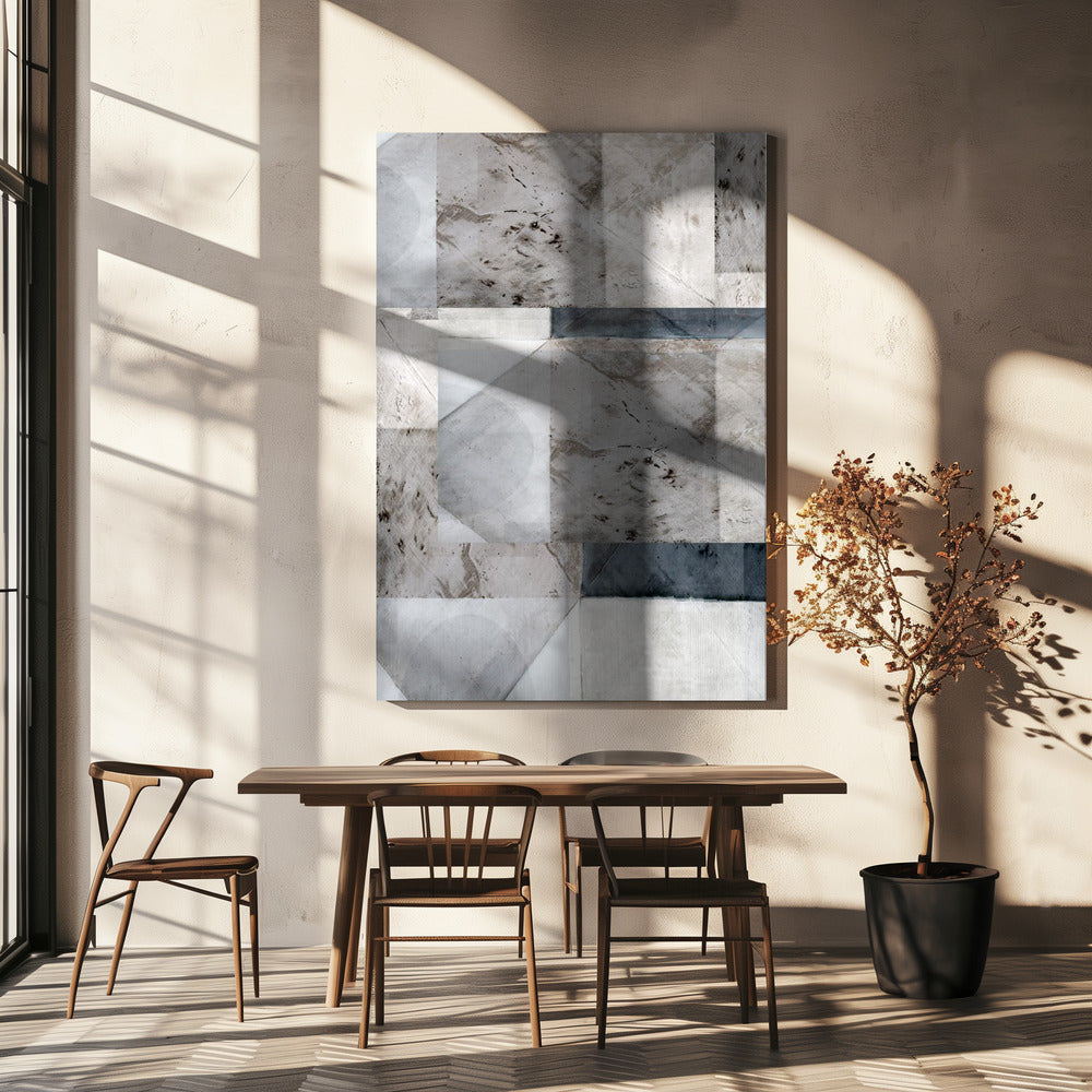 Abstract Geometric Pattern | Canvas