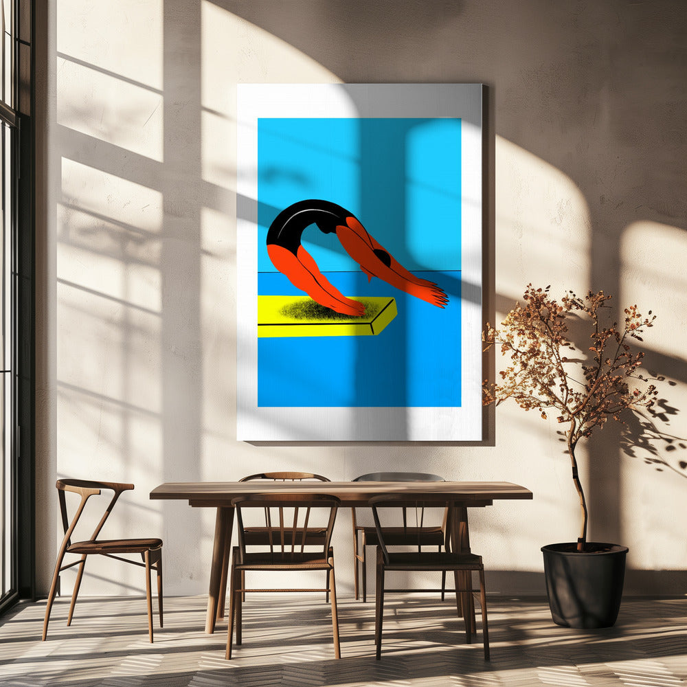 Swimmer | Canvas