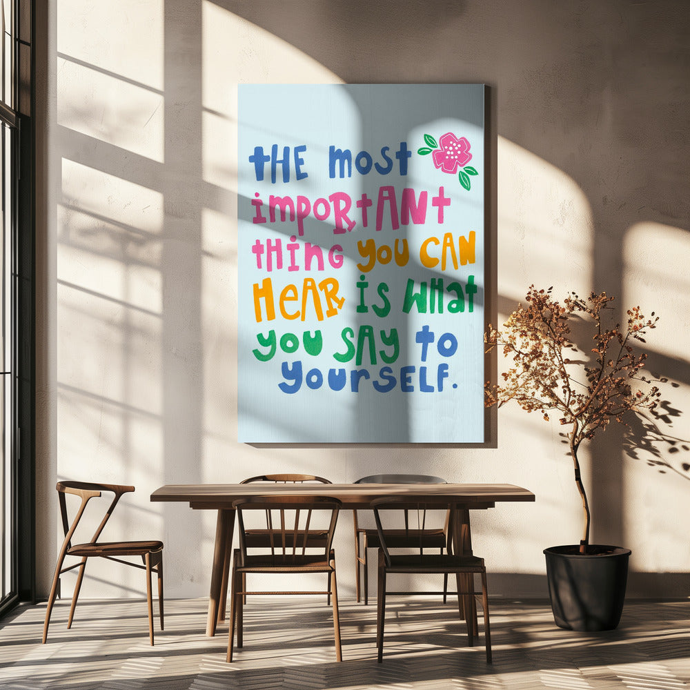 Colorful Motivational Artwork | Canvas
