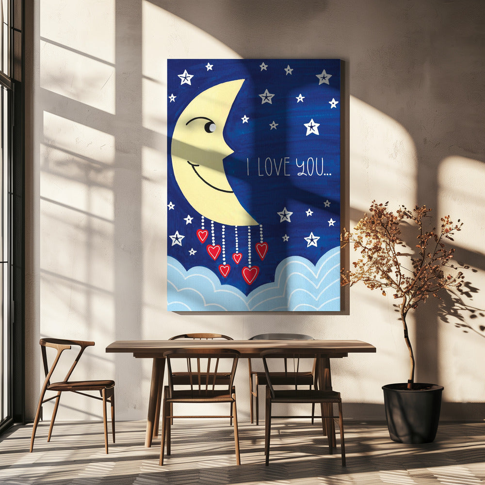 Moonlit Affection | Canvas