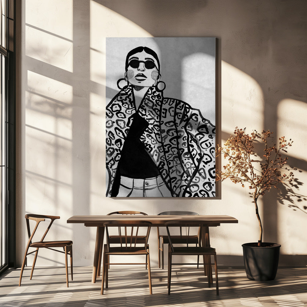 Chic Confidence | Canvas