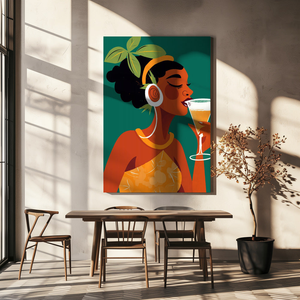 Drink In the Tropics | Canvas