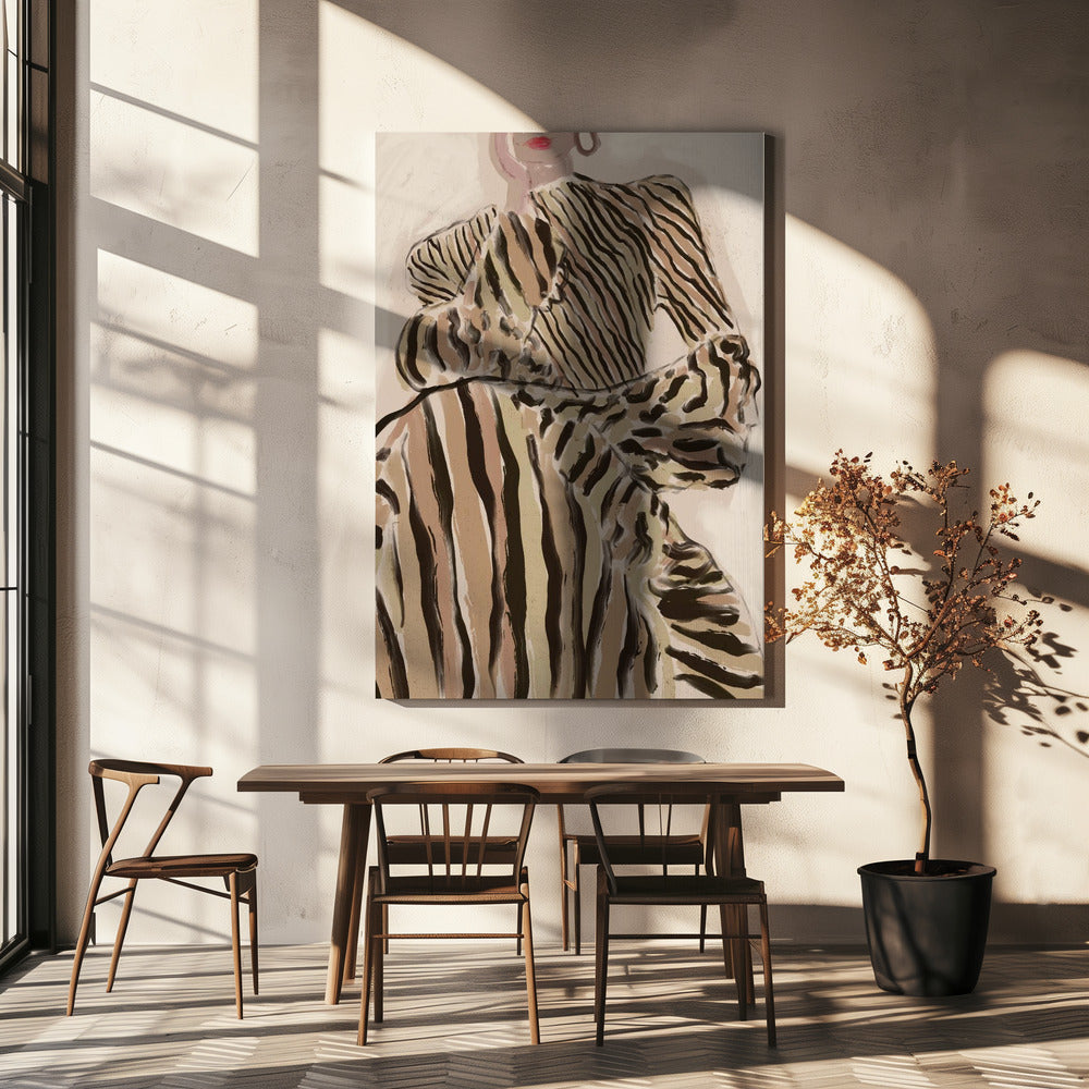 Zebra Elegance | Canvas