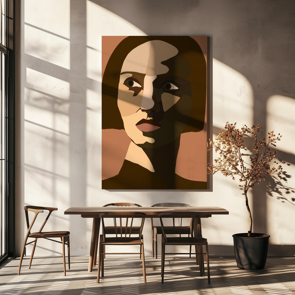 Portrait of lady | Canvas
