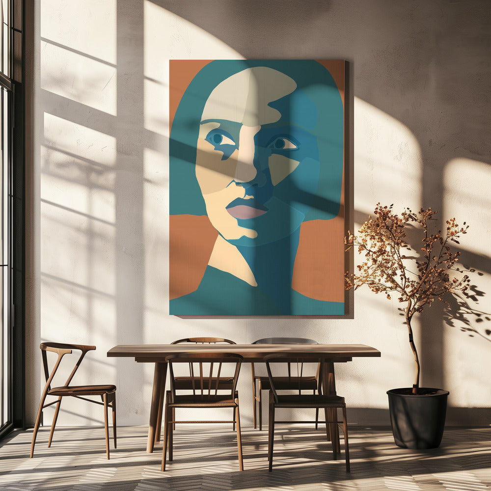 Portrait of lady | Canvas