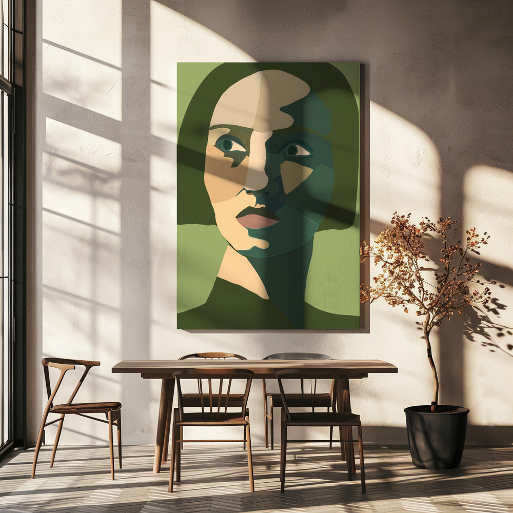 Portrait of lady | Canvas