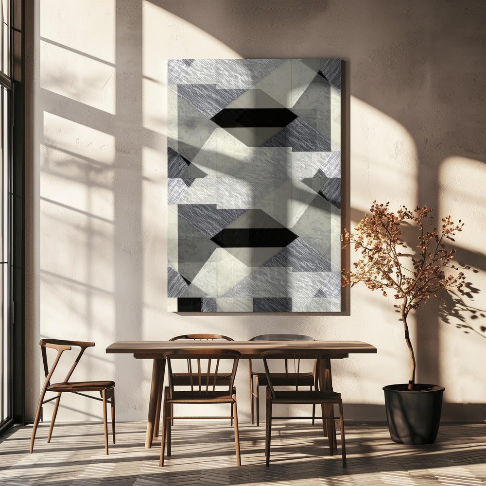 Geometric Shadows | Canvas