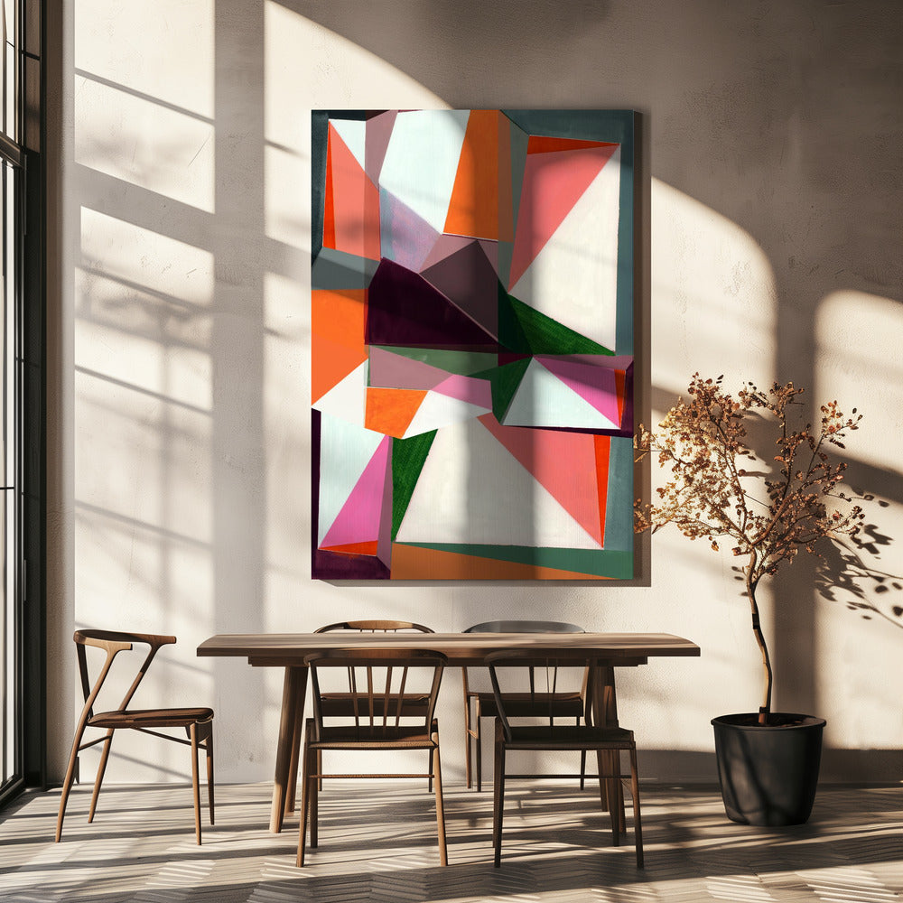 Geometric Symphony | Canvas