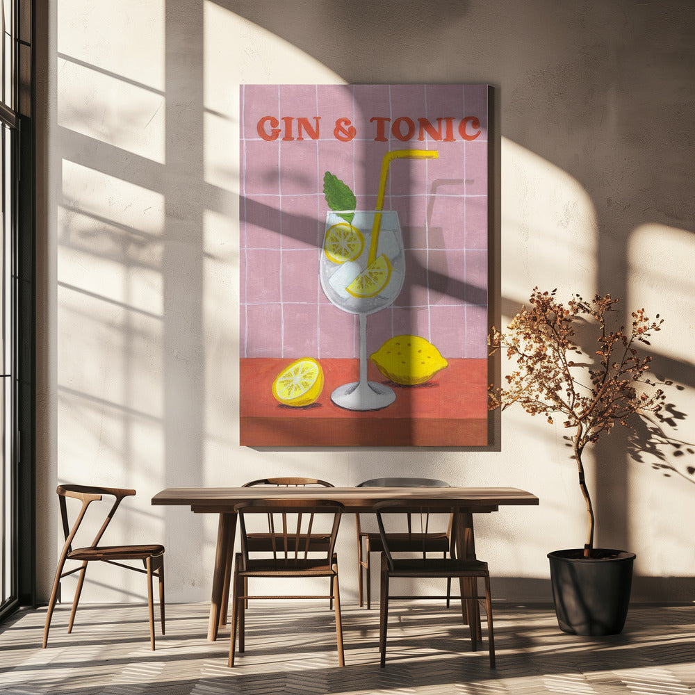 Gin and Tonic Cocktail | Canvas