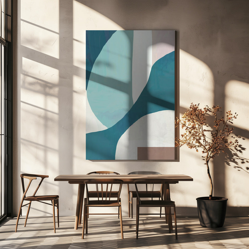 Flowing Wavescape | Canvas