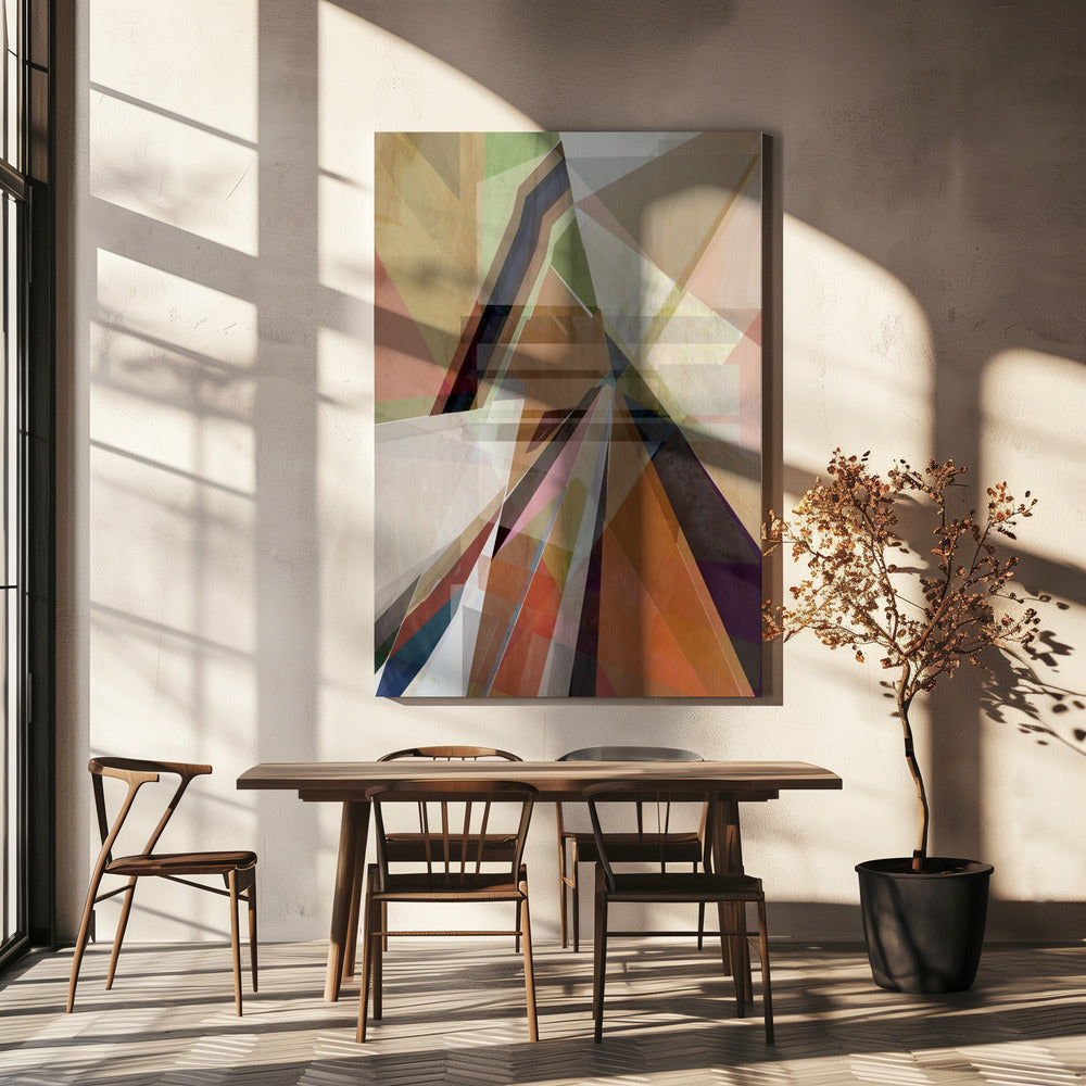 Earth Tones Echoes | Canvas