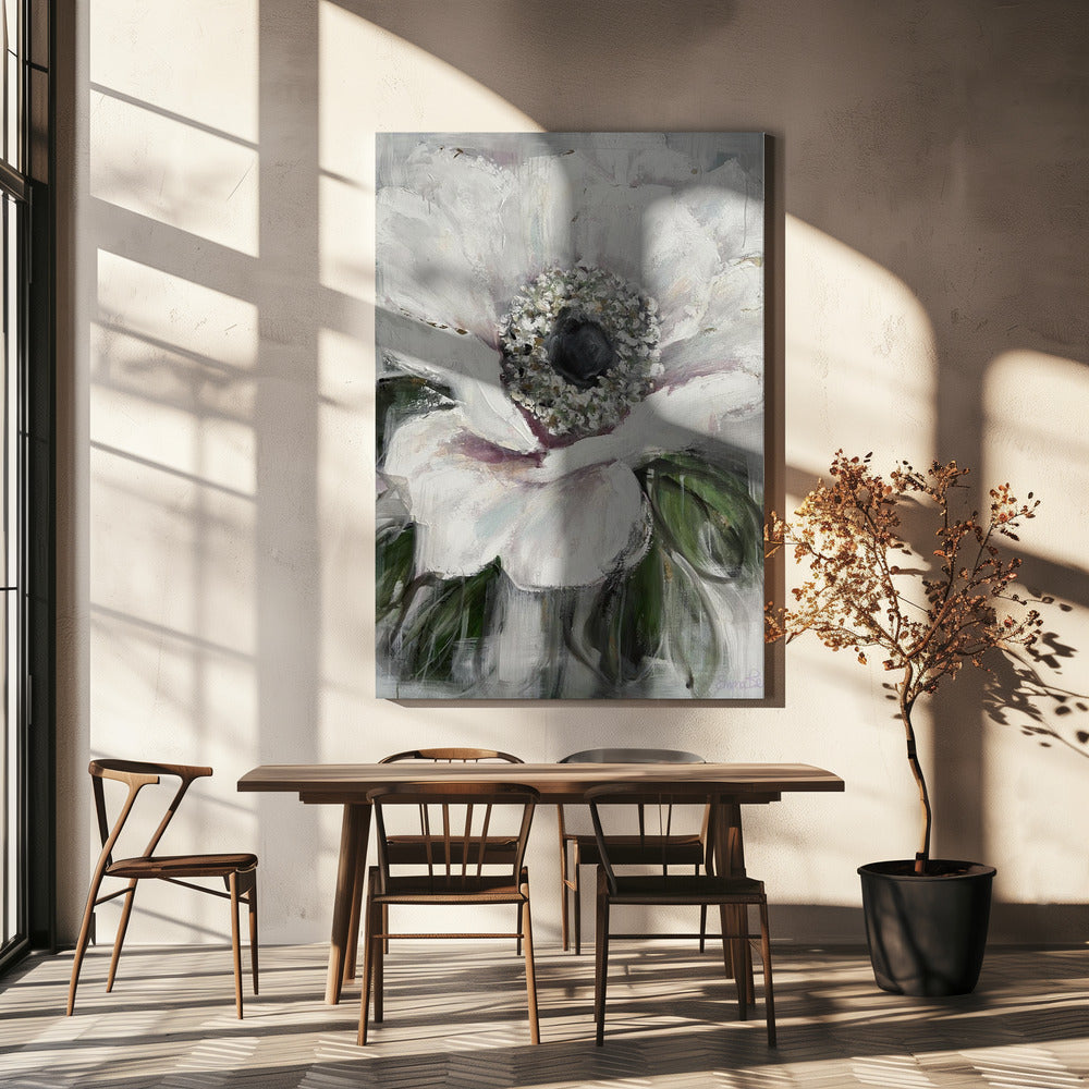 White Blossom Bliss | Canvas