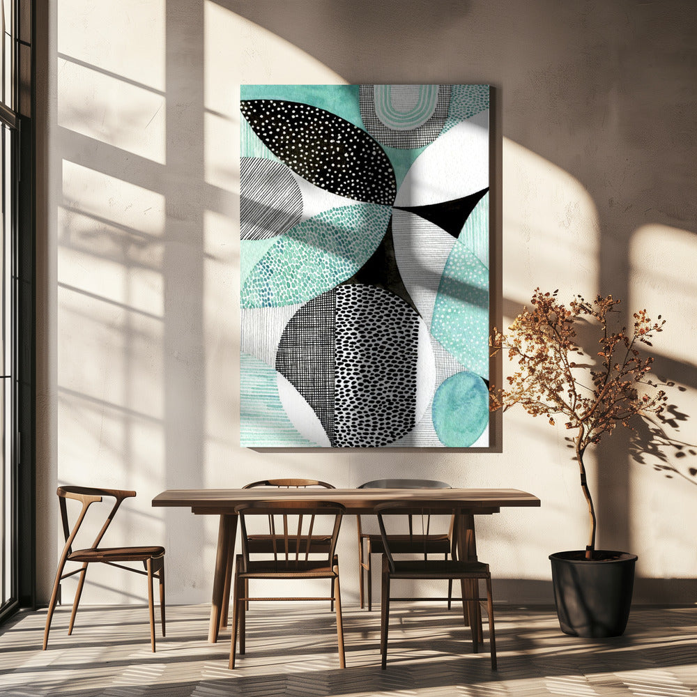 Geometric Shapes And Intricate Patterns | Canvas