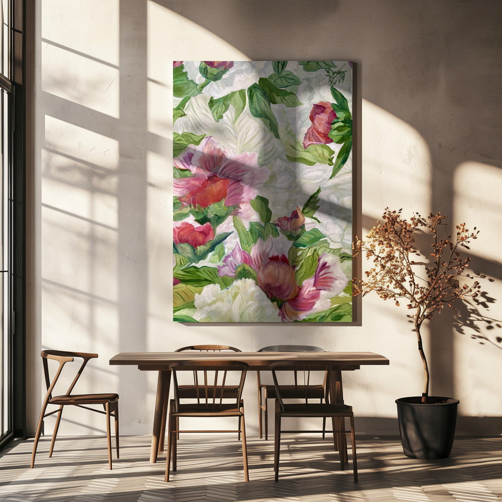Vibrant Floral Artwork | Canvas