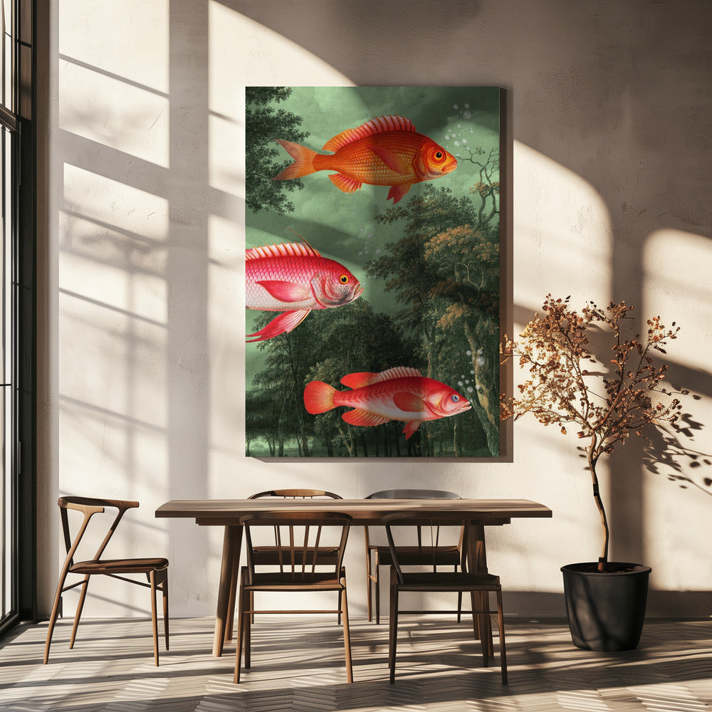 It's the Season of Flying Fish | Canvas