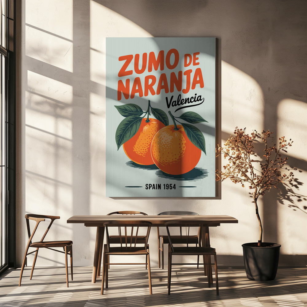 Valencia Oranges | Canvas