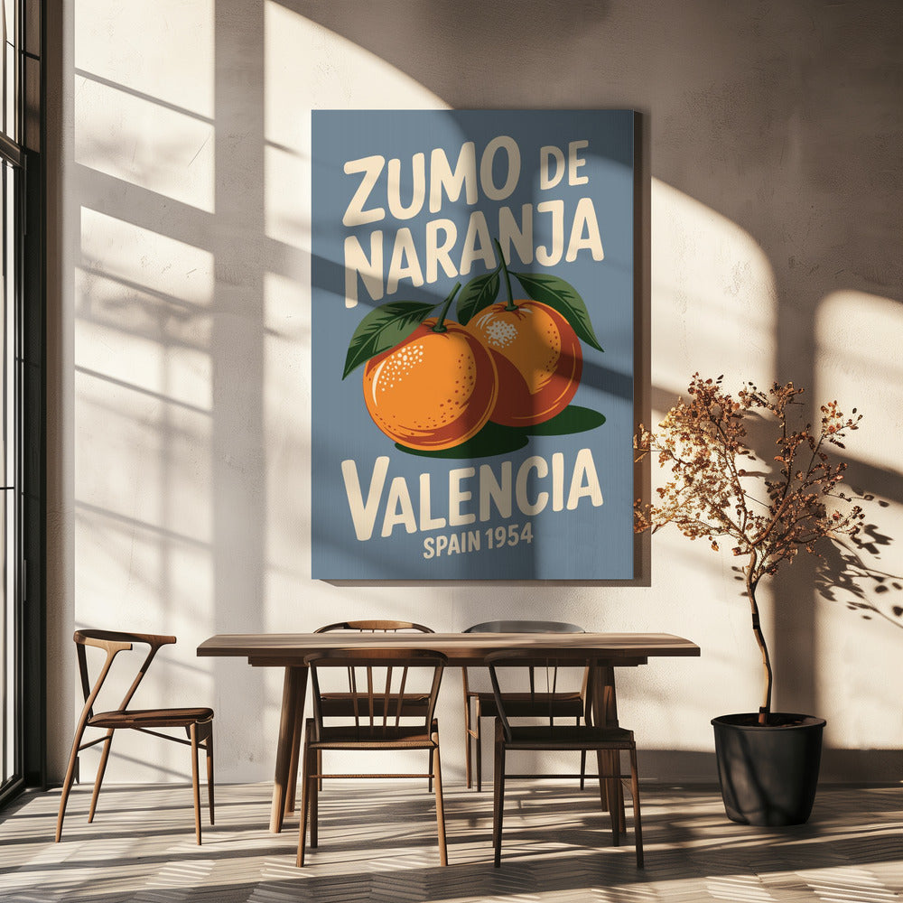 Valencia Oranges | Canvas