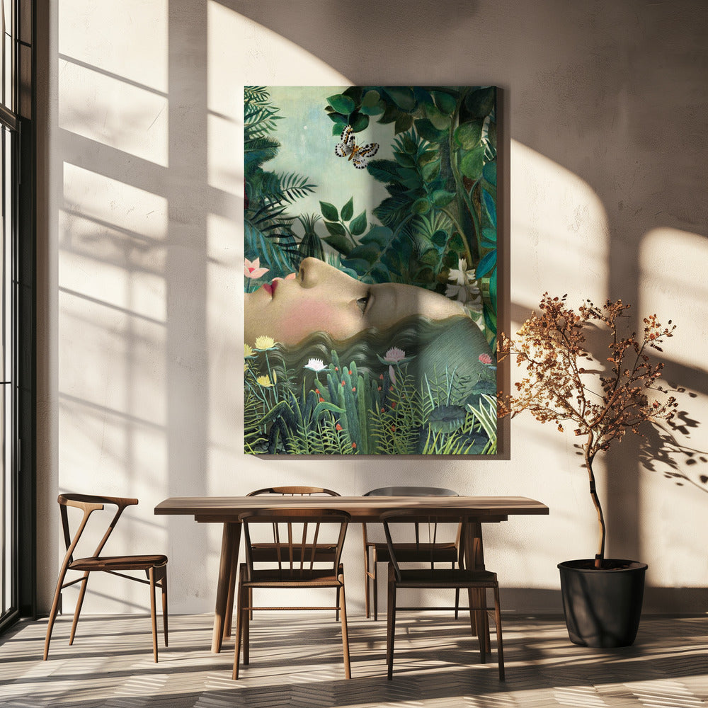 Giovanna In Tropical Garden | Canvas