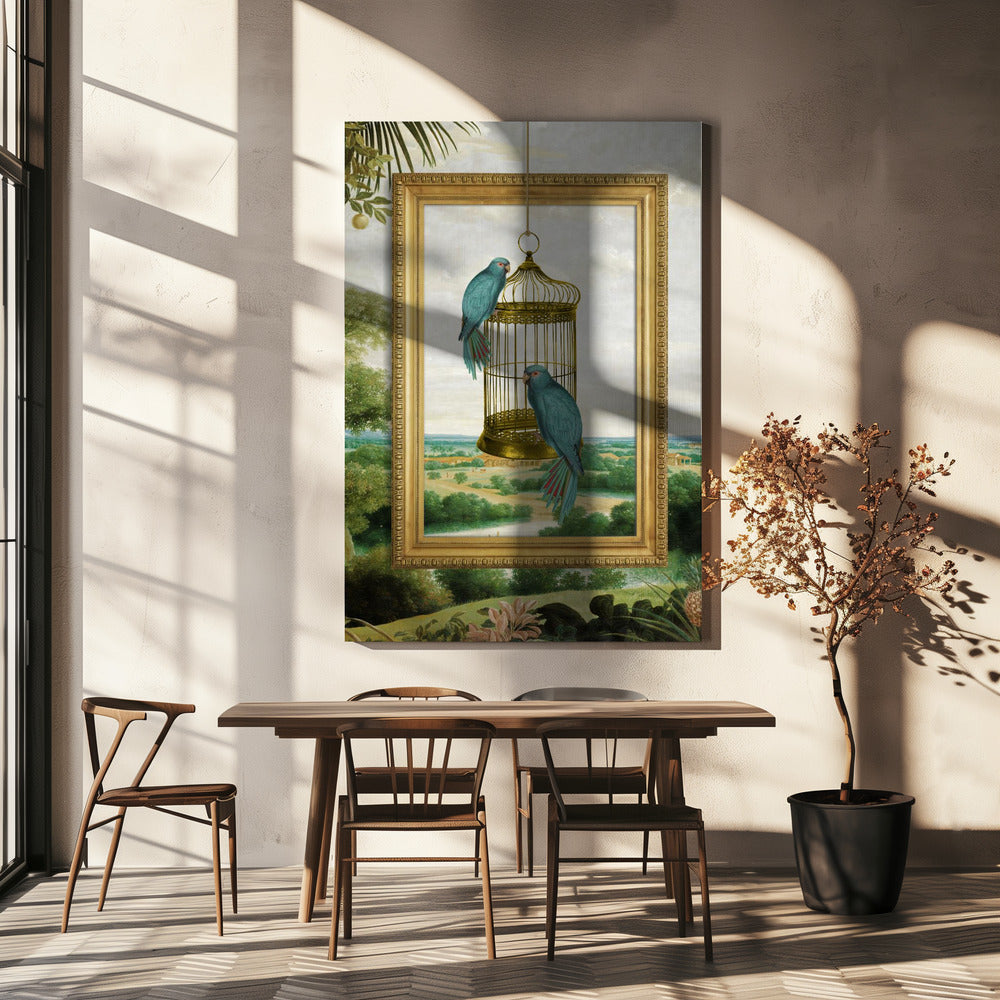 The Golden View | Canvas