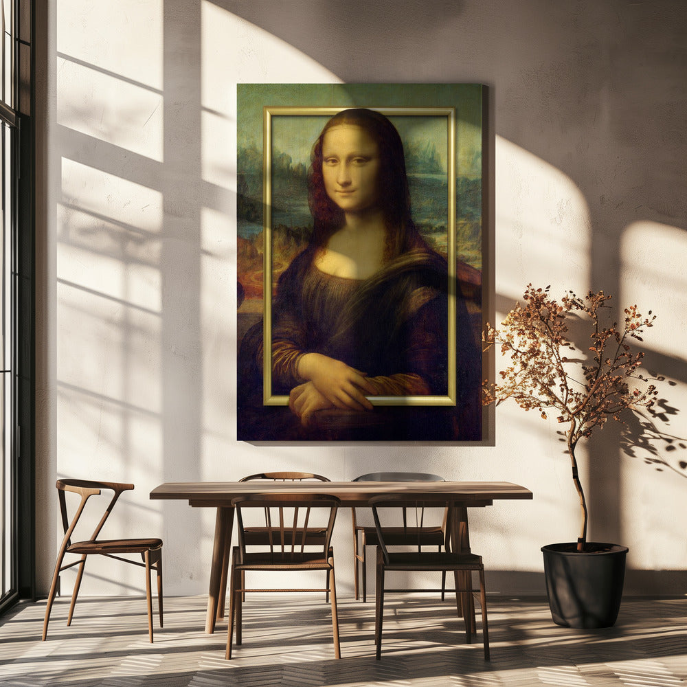 Mona, Reframed | Canvas